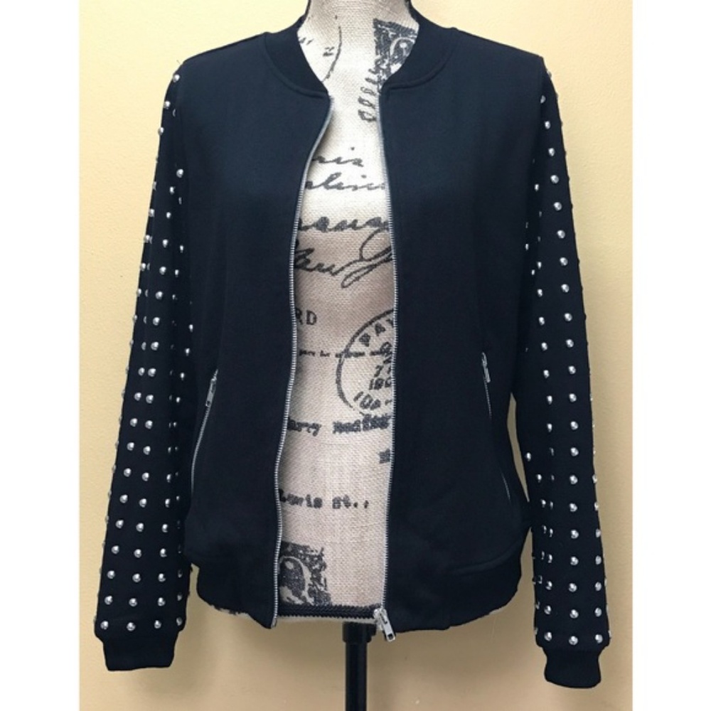 Guess studded black jacket